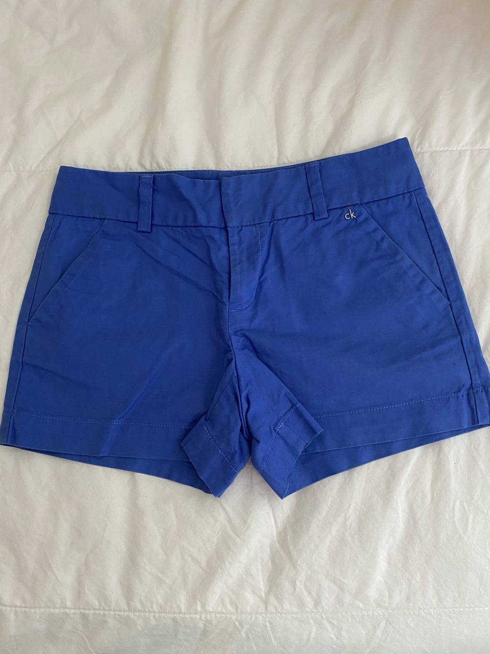 Calvin Klein Cobalt Blue Women's Bermuda Shorts